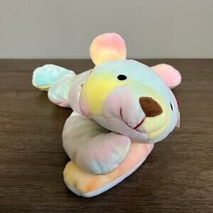 Vintage 1998 Ty Pillow Pals Sherbet the Teddy Bear Plush With‎ Swing Tag